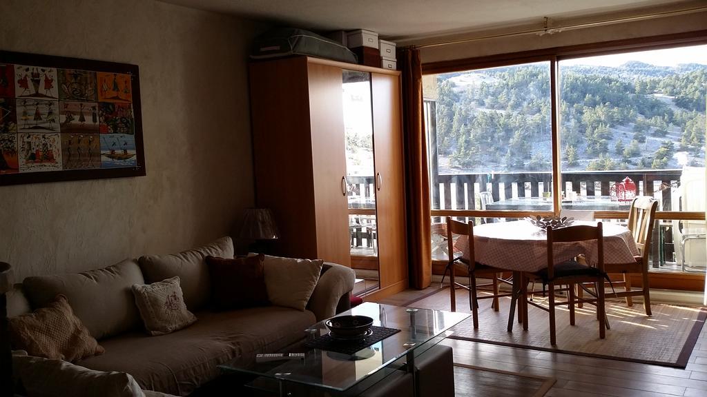 Apartment Face Aux Pistes Греолиер ле Неж Екстериор снимка